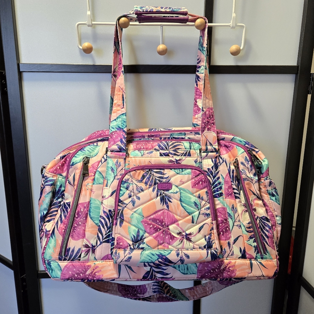 ❗ SOLD❗Lug Propeller 2 Overnight Bag w/ Adjust./Removable Strap in Azalea Pink